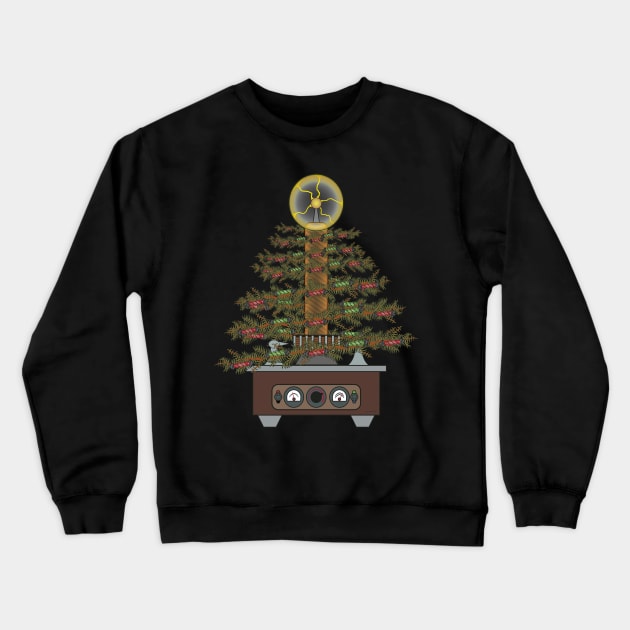 Ugly Geek Style Christmas Tree Crewneck Sweatshirt by 4KeepsGifts